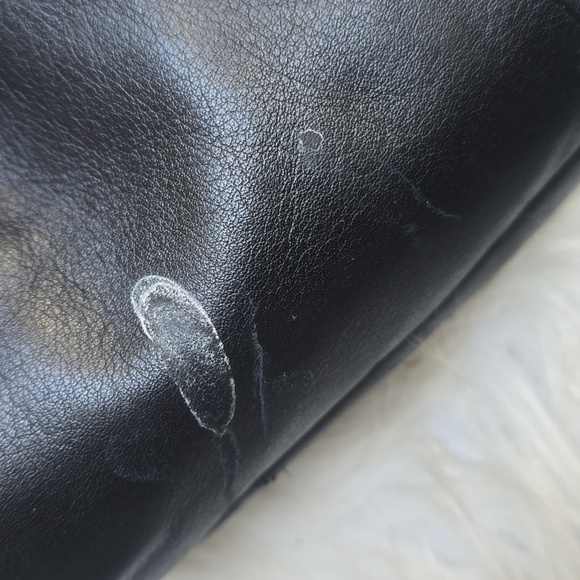 COACH Kristen Large Soft Black Leather Hobo Shoulder Bag L1026-16787 Crossbody - Picture 11 of 16